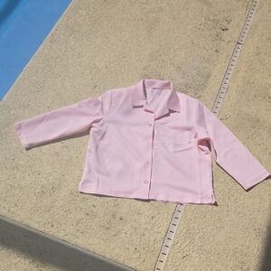 Light Pink Button-Up Shirt